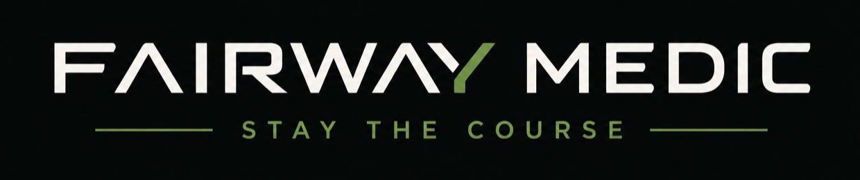 Fairway Medic Stay The Course logo